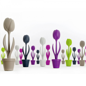 Цветок пластиковый Myyour Tulip S No Light Indoor-Outdoor полиэтилен Фото 2
