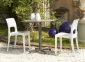 Стул пластиковый Scab Design Isy Technopolymer стеклопластик лен Фото 5