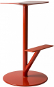 Табурет металлический полубарный Magis Sequoia сталь коралловый красный Фото 1
