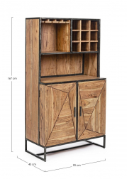 Шкаф барный деревянный-thumbs-Фото3