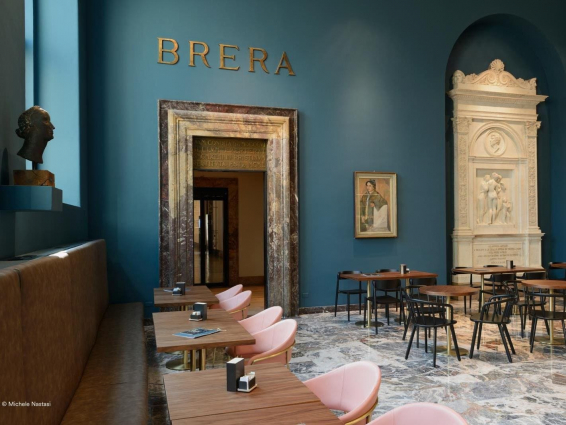 Проекты - Caffè Fernanda, Pinacoteca di Brera, Милан, Италия