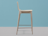 Стул деревянный полубарный PEDRALI Malmo сталь, ясень, фанера Фото 7