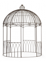 Беседка круглая металлическая-thumbs-Фото4