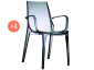 Комплект прозрачных кресел Scab Design Vanity Set 4 поликарбонат серый Фото 1