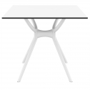 Столешница квадратная Siesta Contract Air Table компакт-ламинат HPL белый Фото 3