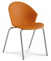 Стул пластиковый Italseat Smile-4 металл, пластик оранжевый Фото 8