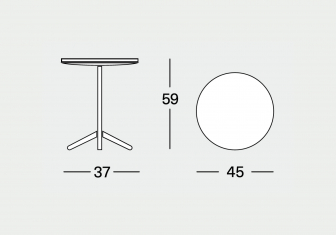 Столик металлический кофейный-thumbs-Фото3