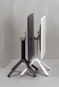 Стол пластиковый складной Scab Design Eco Folding алюминий, технополимер лен Фото 6