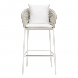 Кресло барное плетеное с подушками-thumbs-Фото4