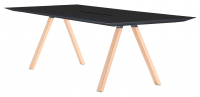 Стол с каналом для протяжки проводов Arki-Table CC Wood