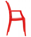 Кресло пластиковое Siesta Contract Arthur технополимер PA6 нейлон красный Фото 10
