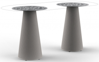 Подстолье пластиковое двойное-thumbs-Фото1