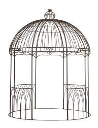 Беседка круглая металлическая-thumbs-Фото1