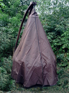 Чехол для подвесных кресел Besta Fiesta Cartagena и Aruba ткань серый Фото 3