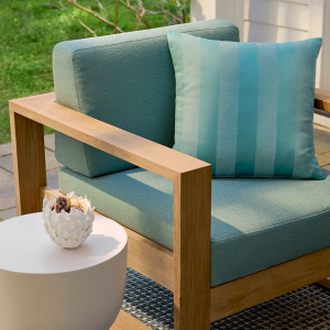 Кресло деревянное с подушками JANUS et Cie Matisse Teak тик, акрил натуральный Фото 8