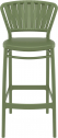Стул пластиковый барный Siesta Contract Portofino стеклопластик, полипропилен оливковый Фото 7