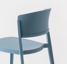 Стул пластиковый Gaber Abuela технополимер бледно-голубой Фото 9