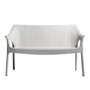 Диван пластиковый плетеный SCAB GIARDINO Olimpo Sofa алюминий, полипропилен лен Фото 1