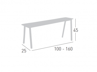 Скамейка металлическая уличная-thumbs-Фото3