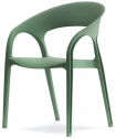 Кресло пластиковое PEDRALI Gossip стеклопластик зеленый Фото 1