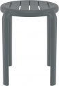 Табурет пластиковый Siesta Contract Tom 45 стеклопластик темно-серый Фото 5
