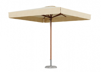 Зонт профессиональный Dolomiti Wood Iroko