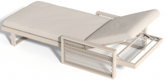 Лежак металлический с матрасом-thumbs-Фото1