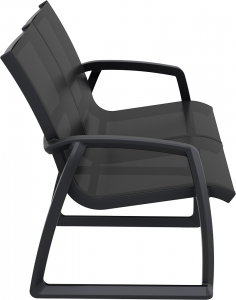 Комплект пластиковой мебели Siesta Contract Pacific Lounge стеклопластик, текстилен черный Фото 25