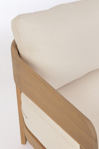 Диван деревянный с подушками Garden Relax Pablo акация, ткань Фото 5