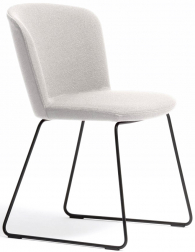 Стул на полозьях с обивкой-thumbs-Фото1