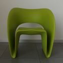 Кресло пластиковое Magis Raviolo полиэтилен фисташковый Фото 12