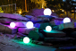 Шар пластиковый светящийся LED Minge полиэтилен белый Фото 11