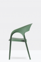 Кресло пластиковое PEDRALI Gossip стеклопластик зеленый Фото 5