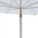 Зонт профессиональный MDT Type S16 алюминий, акрил белый Фото 9