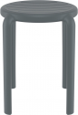 Табурет пластиковый Siesta Contract Tom 45 стеклопластик темно-серый Фото 6
