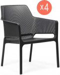 Комплект пластиковых кресел Net Relax Set 4