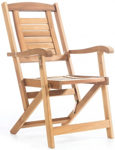 Кресло деревянное складное WArt Pukka ироко Фото 5