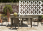 Стол пластиковый обеденный SCAB GIARDINO Tavolone Table пластик серый Фото 2
