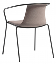 Кресло пластиковое с обивкой Gaber Kasia B металл, технополимер, ткань Фото 5