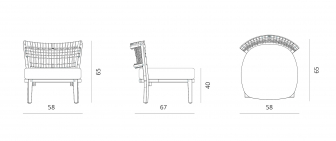 Стул лаунж плетеный с подушкой-thumbs-Фото3