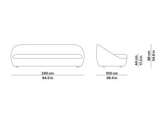 Диван трехместный плетеный с подушками-thumbs-Фото3