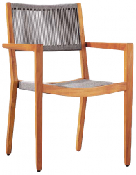 Кресло деревянное плетеное-thumbs-Фото4