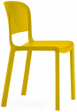 Стул пластиковый PEDRALI Dome стеклопластик желтый Фото 1