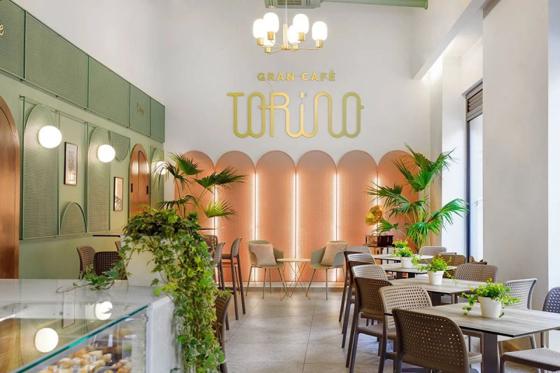 Стул пластиковый Bora Bistrot, тортора