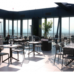 Стул пластиковый Costa Bistrot, антрацит