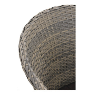 Кресло плетеное Afina Y350G-W1289 Pale искусственный ротанг, сталь палевый Фото 6