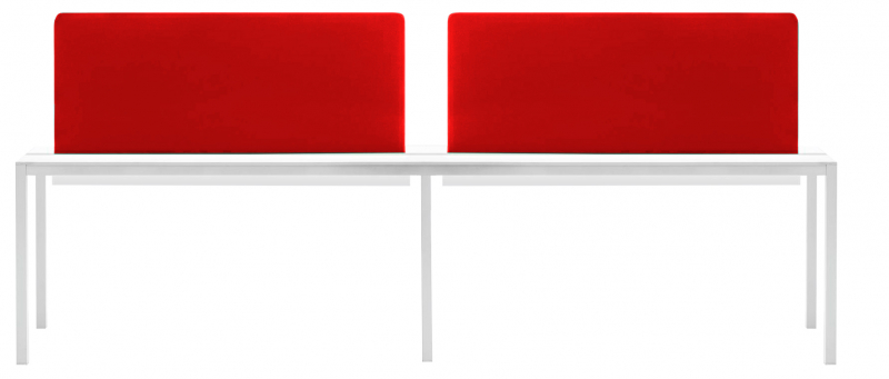 Стол со звукопоглощающей панелью Kuadro Desk