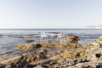Кресло пластиковое Ibiza Revolution, белый Milos
