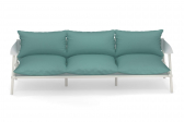 Диван трехместный с подушками EMU Terramare алюминий, экокожа, акрил Фото 6