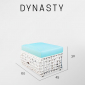 Банкетка плетеная с подушкой Skyline Design Dynasty алюминий, искусственный ротанг, sunbrella белый, бежевый Фото 4